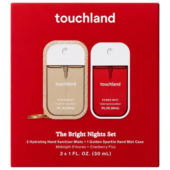 Touchland Special Edition Bright Nights Hand Sanitizer 2-Pack + Case *Pre-Order*