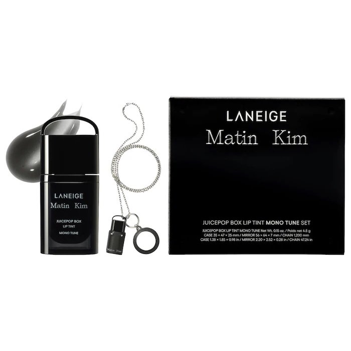 LANEIGE LANEIGE x MATIN KIM JuicePop Box Lip Tint Mono Tune Set with Wearable Keychain & Mirror *Pre-Order*